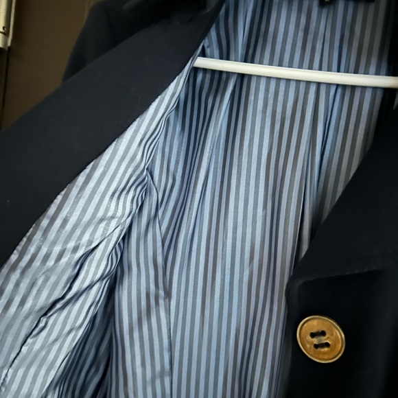 Nanette Lepore pedi coat/sailors jacket with wood buttons - Picture 3 of 5